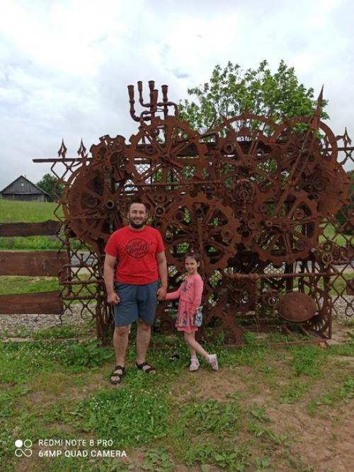 Новая поездка папы и вари в поисках приключений часть 1. 05