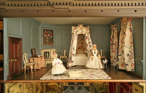 Кукольный домик Xviii века в стиле шинуазри (времён рококо). 05