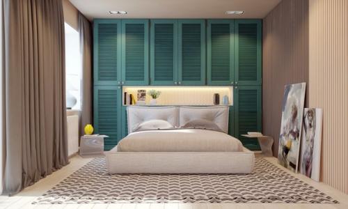 Современный уют с яркими чертами загородного дома подчеркивает электрический камин вставленный в портал из искусственного камня. 03