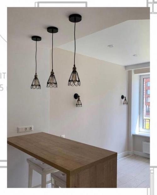 Квартира в стиле - скандинавский лофт площадью вceгo 32 в. м. 01