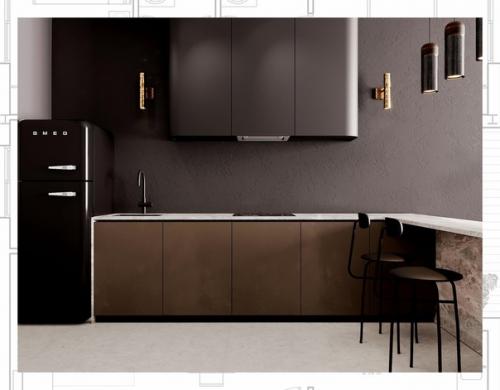 DY квартира.  Дизайнер интерьера: Александра Руденко. 02