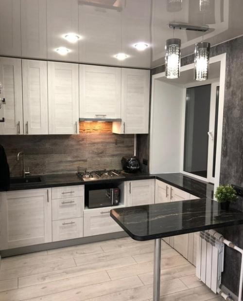 Капитальный ремонт с присоединением кухни к гостиной. 03