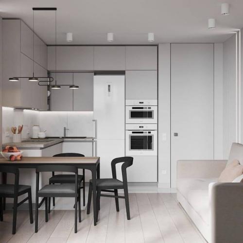 - интерьер кухни площадью 14, 5 м 2. 01