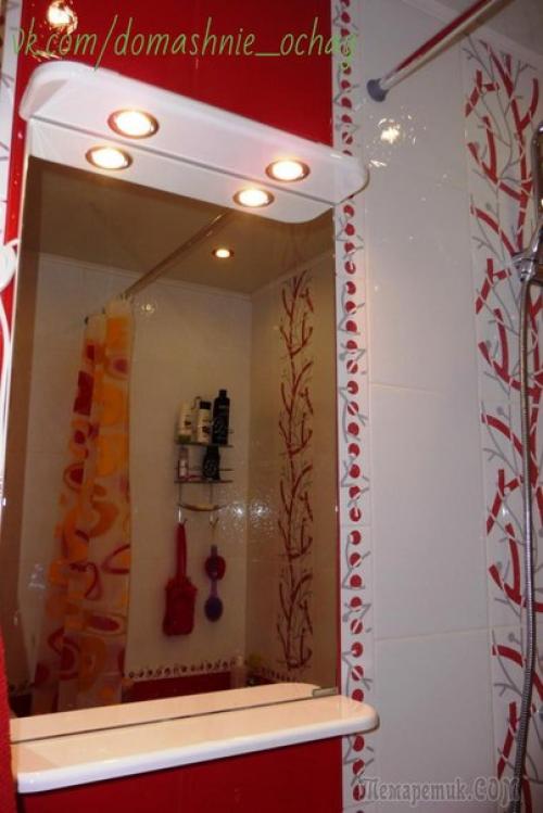 Ремонт как доказательство того, что даже очень маленькая ванная - не приговор! 02