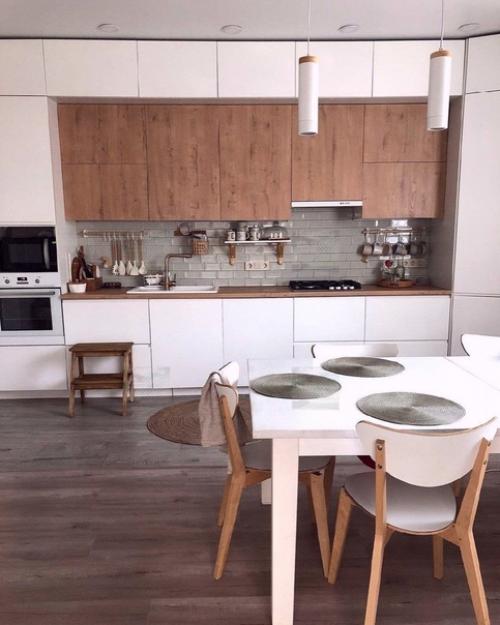 Интерьер кухни - гостиной - это одно из самых важных мест в доме. 02