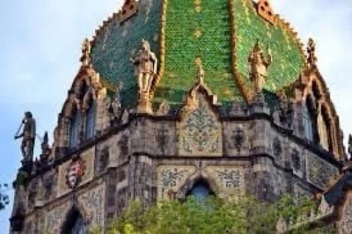 Чудеса архитектуры.  Музей прикладного искусства, Будапешт, Венгрия. 02