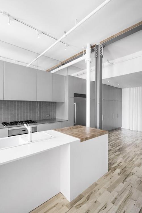 Апартаменты в индустриальном здании 1920- ых годов. 07