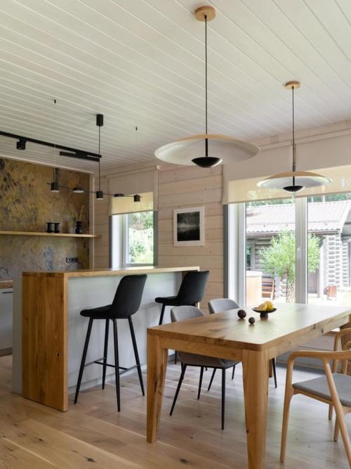 Загородный интерьер с мужским характером. 06