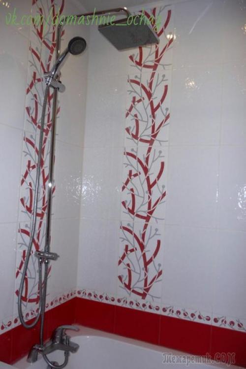 Ремонт как доказательство того, что даже очень маленькая ванная - не приговор! 08