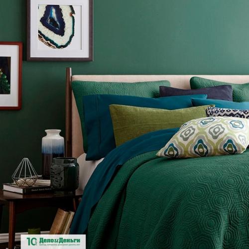 Уютный_дом.  Цвет свежей листвы, глубокий изумрудный, хаки - существует столько красивейших оттенков зеленого! 03