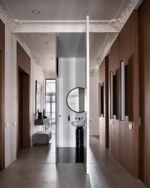 Дизайнер Инна майерс спроектировала квартиру площадью 228 кв. 06