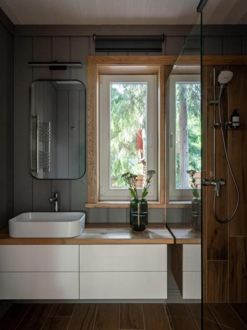 Загородный интерьер с мужским характером. 02