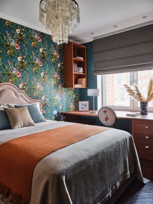 Потрясающий интерьер квартиры с яркими решениями. 04