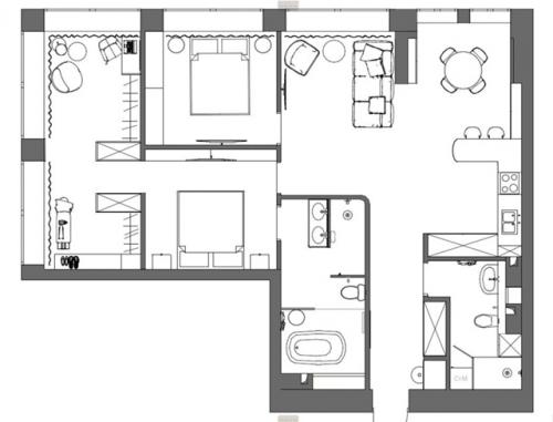 Номинация: интерьер жилого пространства. 09