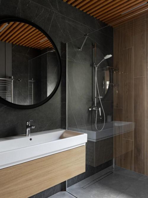 Загородный интерьер с мужским характером. 01