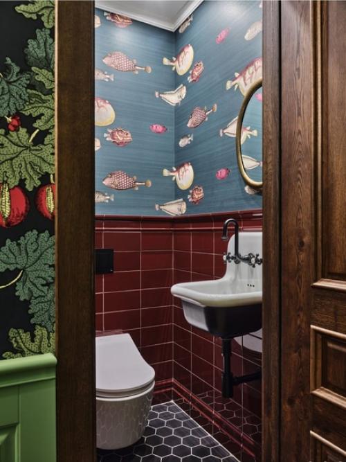 Потрясающий интерьер квартиры с яркими решениями. 07