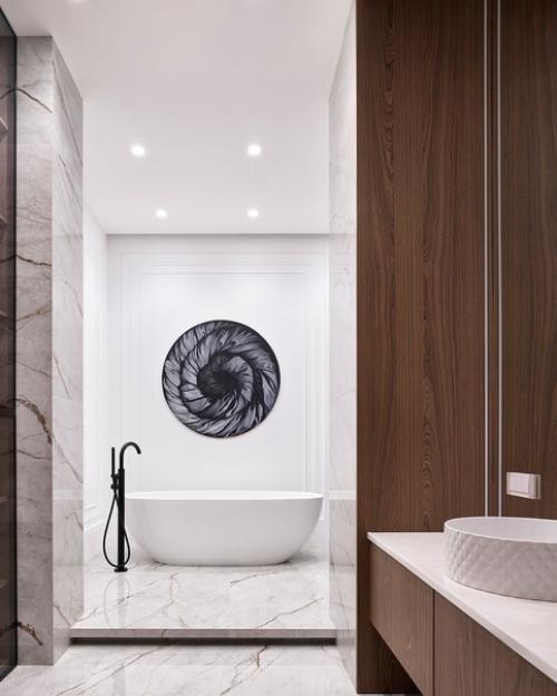 Дизайнер Инна майерс спроектировала квартиру площадью 228 кв. 07