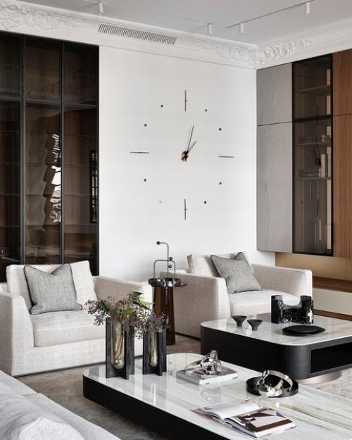 Дизайнер Инна майерс спроектировала квартиру площадью 228 кв. 03