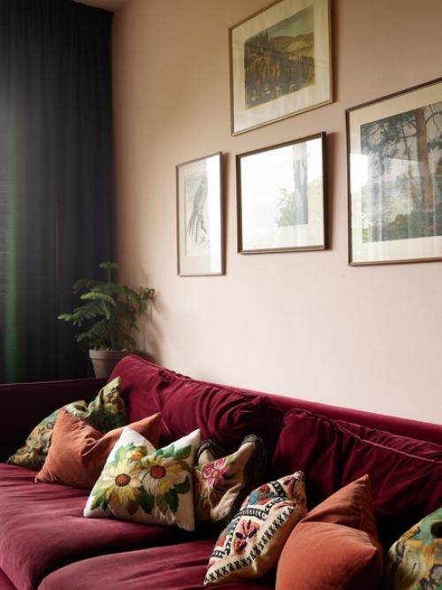 Атмосферная и теплая квартира в Швеции невероятно. 07