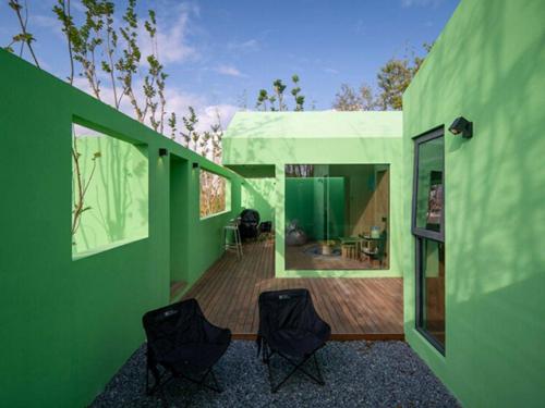 Современный зелёный дом на острове в Китае. 02 Современный зелёный дом на острове в Китае. 02