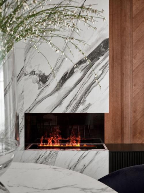 Реализованный интерьер квартиры, площадью 128 кв. 03