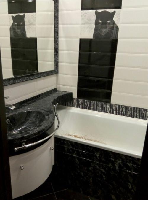 Хотите подарить вашей ванной модный интерьер и придать ей индивидуальность? 07