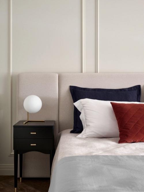 Реализованный интерьер квартиры, площадью 128 кв. 04