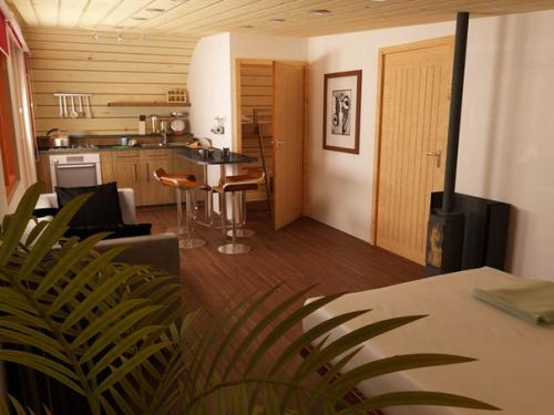 Деревянный домик Eco Perch в Швеции. 02