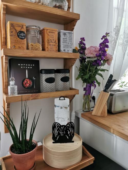 Металлический держатель для бумажных или вискозных одноразовых полотенец, рулонных салфеток. 01