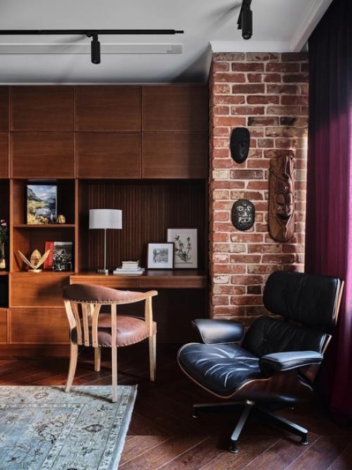 Потрясающий интерьер квартиры с яркими решениями. 03