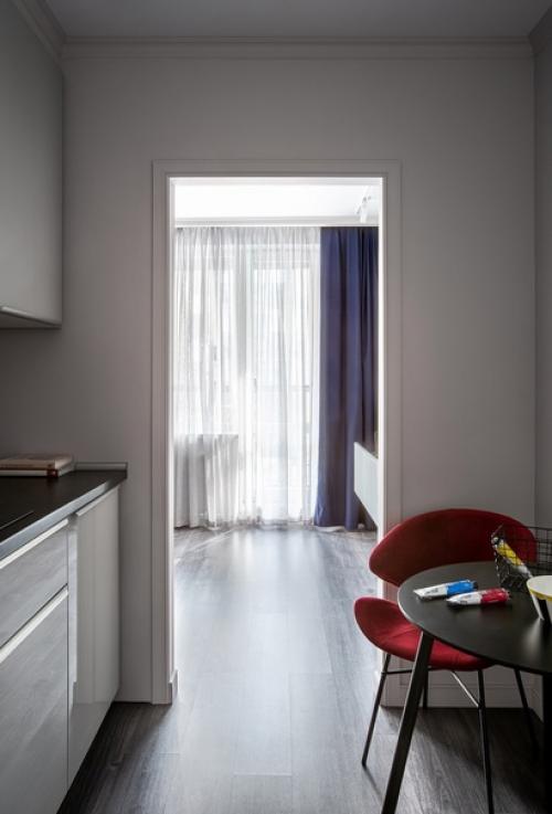 Интерьер квартиры - студии 26, 5 кв. 05