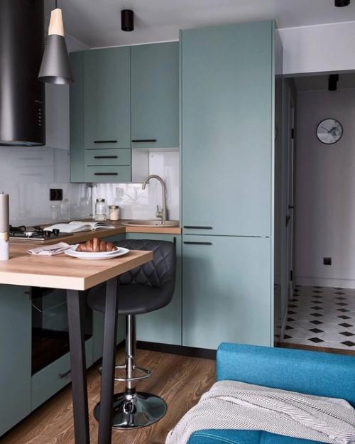 Бюджетная однушка со стильным интерьером. 02