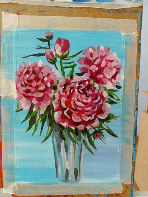 Магия цветов.  Пион цветок любви. 03