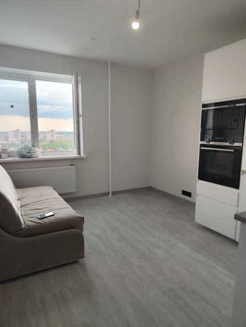 Закончили ремонт двухкомнатной квартиры в ЖК живи в рыбацком для молодой семьи. 01