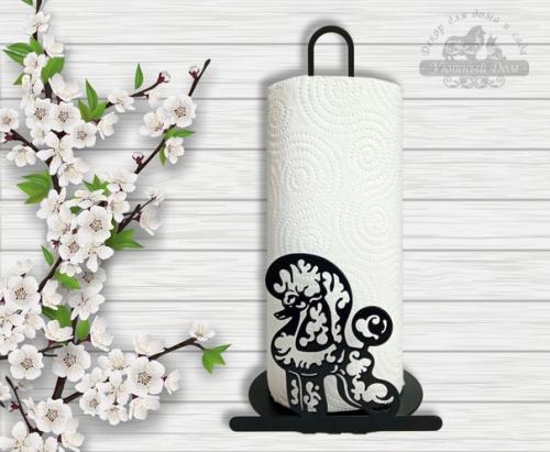 Металлический держатель для бумажных или вискозных одноразовых полотенец, рулонных салфеток. 07