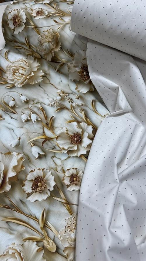 Погрузитесь в мир истинной роскоши и безупречного вкуса с этим изысканным комплектом постельного белья. 01