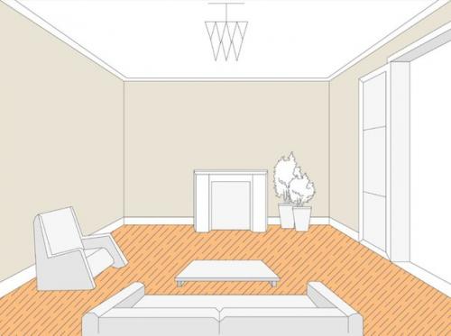 Пол, стены, потолок: как сочетать их друг с другом? 08