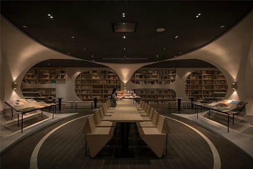 В Китае появилась футуристическая библиотека, которая может завлечь книголюбов. 02