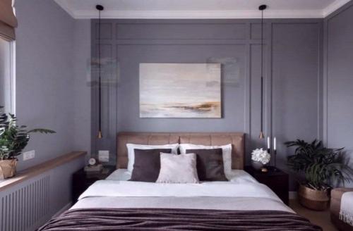 Стильная и современная спальня - это идеальный вариант для тех, кто не любит скучных и однообразных интерьеров. 01