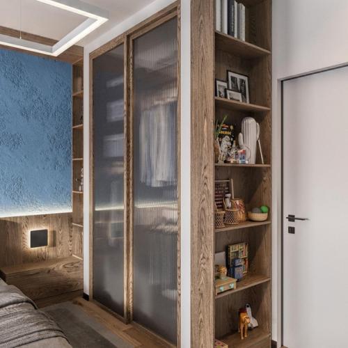 Стильный вариант детской спальни. 02