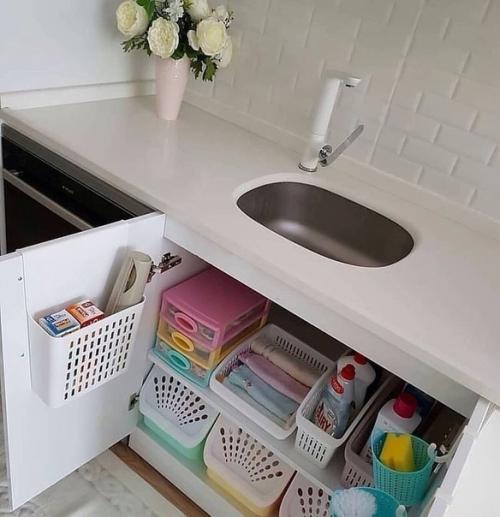 Отличные идеи для организации хранения на кухне. 04