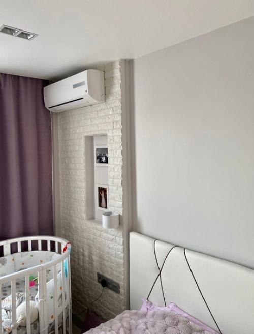 В интерьере этой квартиры для частичной отделки стен использован декоративный камень коллекции Неаполь в цвете 100. 01