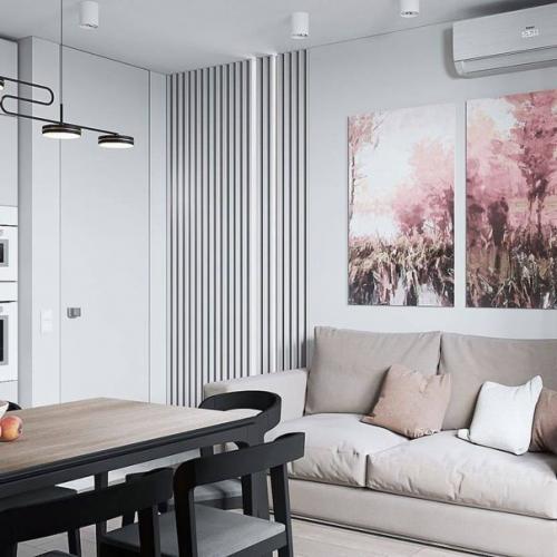 - интерьер кухни площадью 14, 5 м 2. 02