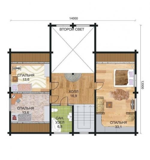 Построили себе отличный просто дом! 04