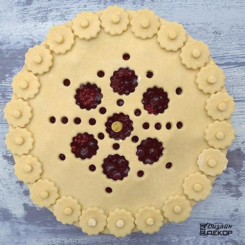 Оригинальные идеи украшения пирогов. 05