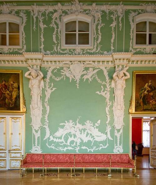 Музеи россии.  Строгановский дворец спб. 06