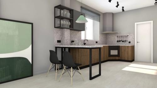 Свежий проект первого этажа загородного дома в Подмосковье, виноградово. 01