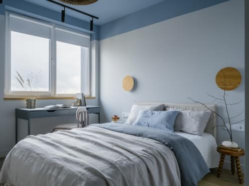 Нежный интерьер 1-комнатной квартиры 33 м 2 в Москве. 07