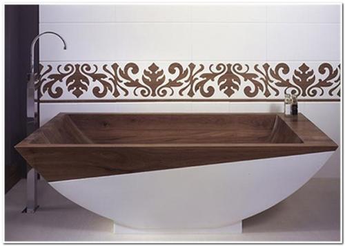 Деревянные ванны.  Деревянные ванны - это отличный выбор для интерьера мечты. 08