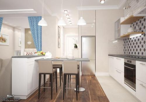 Дизайн квартиры - студии 46 кв. 04 Дизайн квартиры - студии 46 кв. 04